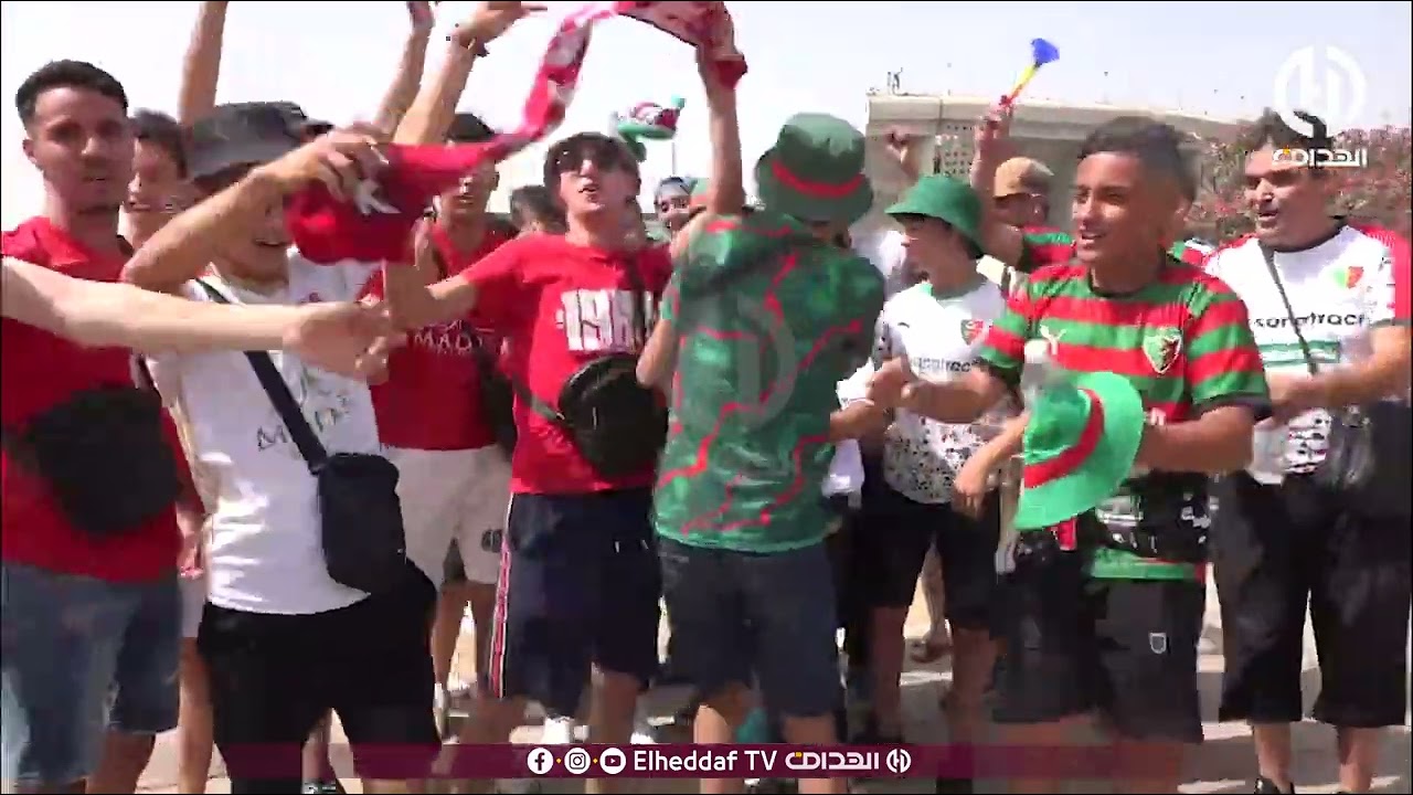 مراسل قناة الهداف يرصد لنا كل التفاصيل قبل لقاء المولودية و الشباب في نهائي كأس الجمهورية