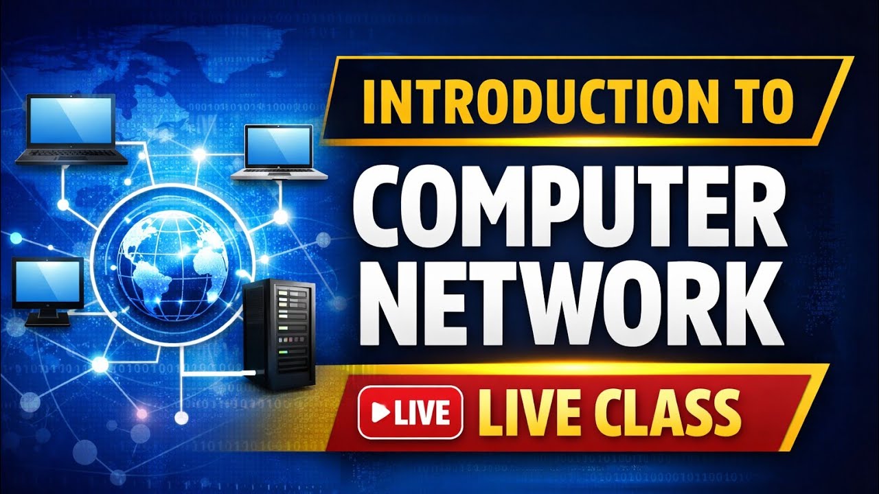 Introduction to Computer Network | Computer Network Basics | Live Class for Beginners