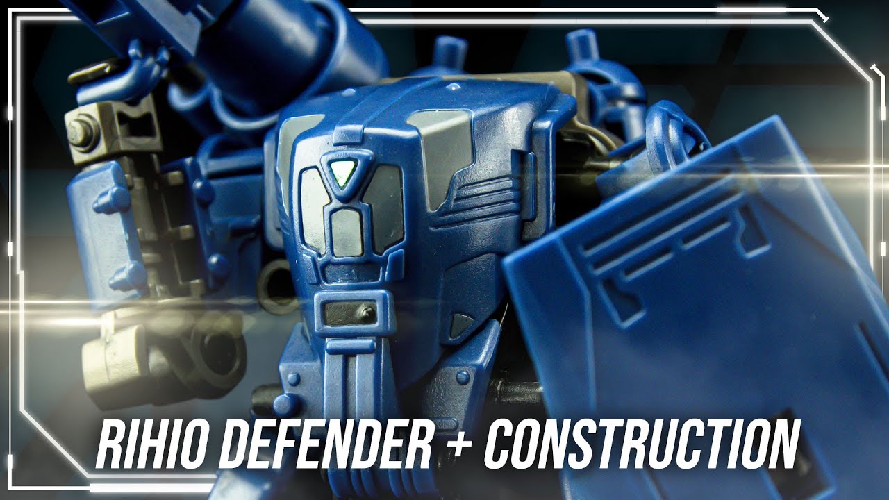 'Diaclone's clone ?' Rihio : MM002 Defender + Construction set | Safety Breaker's Review