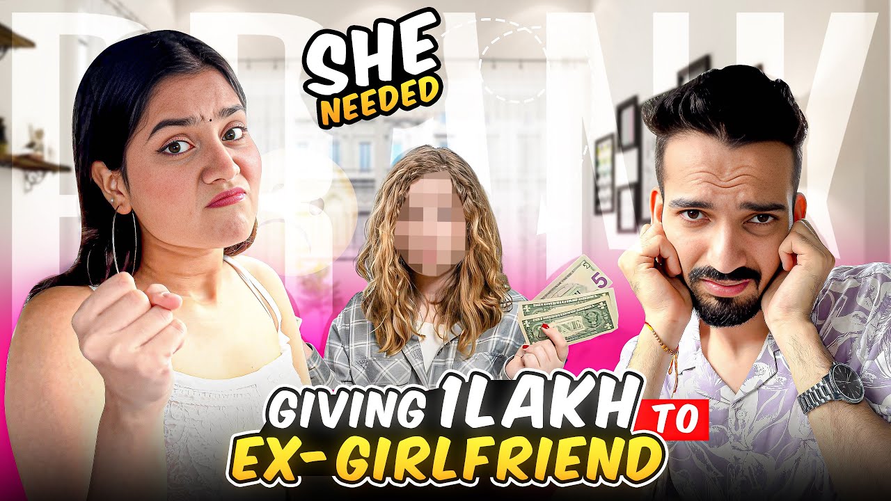 GIVING 1 LAKH TO MY EX- GIRLFRIEND😱 || PRANK ON RITIKA || SIMAR RITIKA VLOGS
