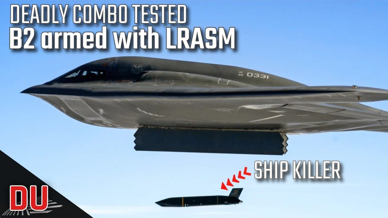 Why B-2 bomber with LRASM could decimate Chinese Navy ?