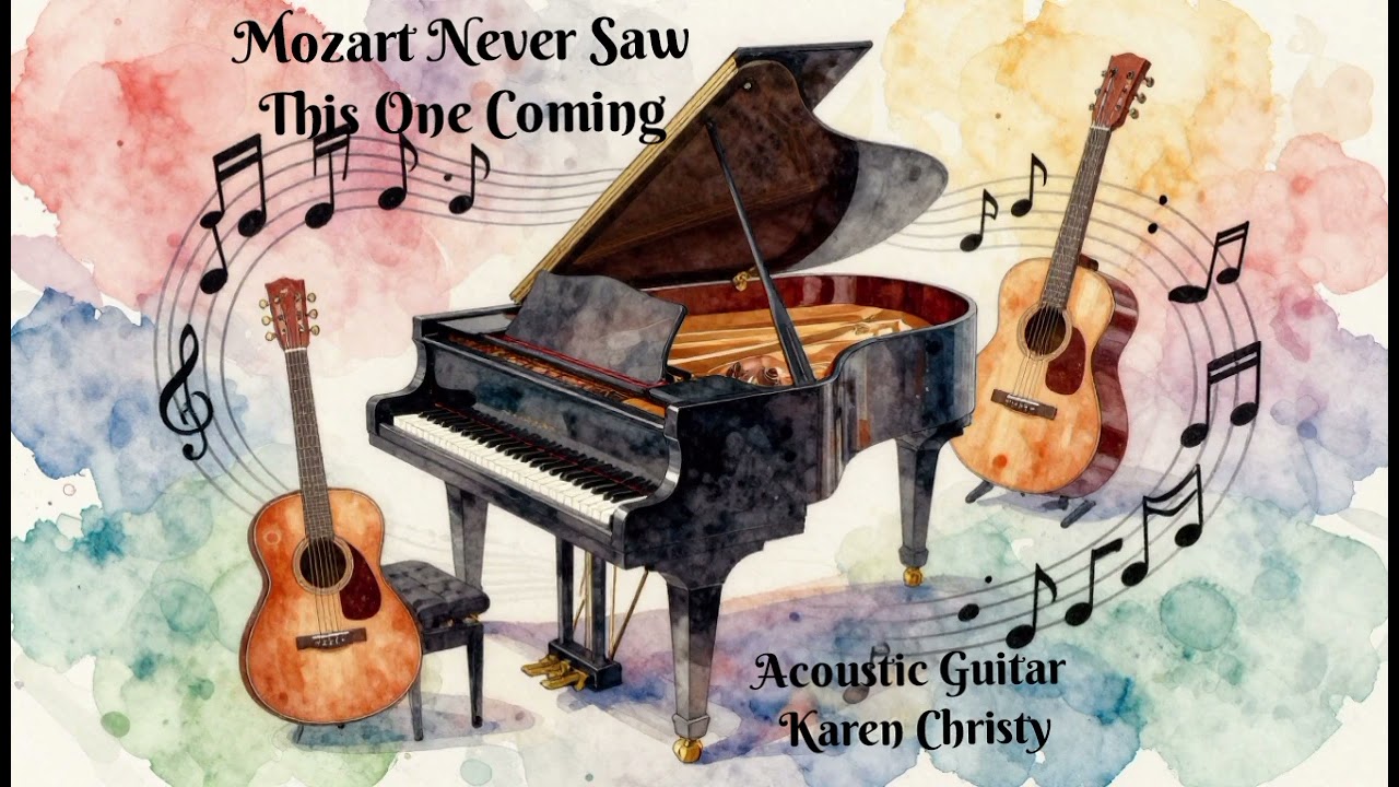 Mozart Never Saw This One Coming ~ Acoustic Guitar Karen Christy 