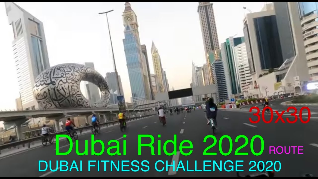 DUBAI RIDE 2020, DUBAI FITNESS CHALLENGE 30X30
