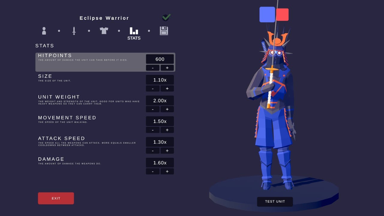 TABS | Making Eclipse Warrior & Viking Combo Fighter in Unit Creator!