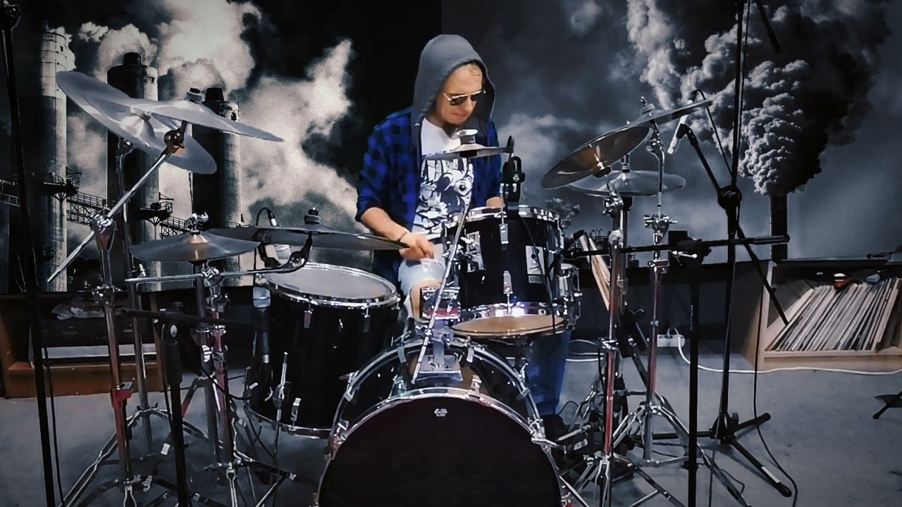 Dream Theater - The dance of eternity drum cover by Hoodie Drumman/Szebeledi