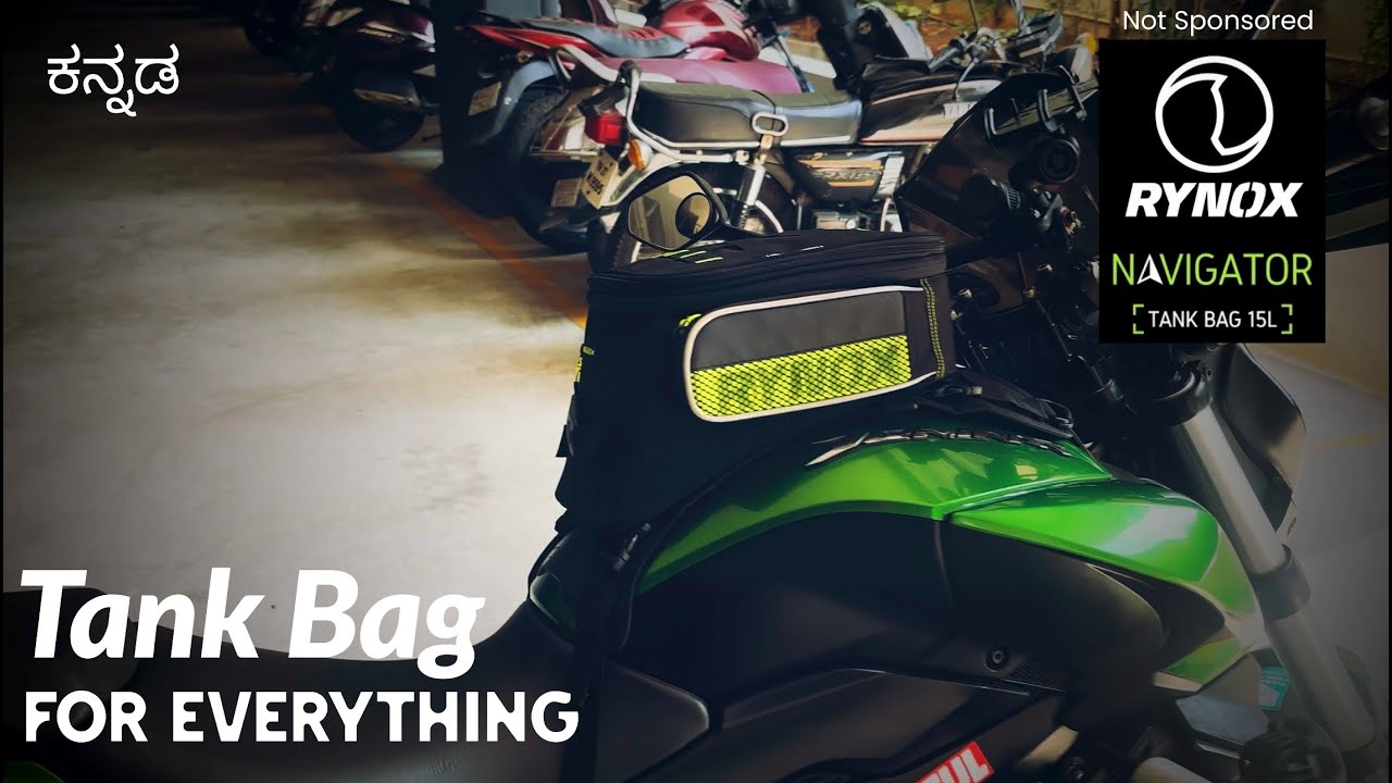 Unboxing of Rynox Navigator Tank Bag