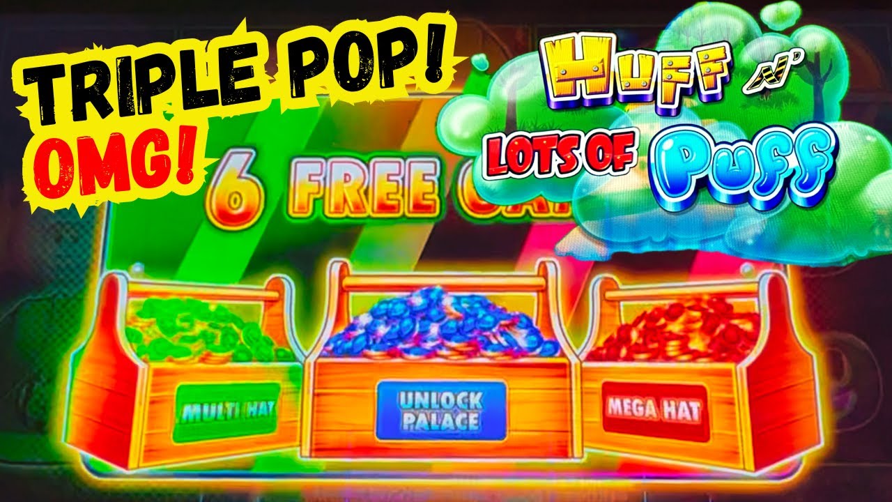 ОГРОМНАЯ ТРОЙНАЯ ПОБЕДА!! НОВИНКА Huff n' Lots of Puff в Wynn Las Vegas