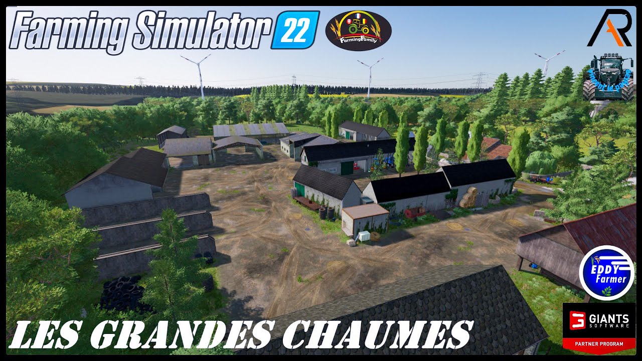 FS22 [LES GRANDES CHAUMES🇫🇷]LE RETOUR DE CETTE CARTE SUR FS22 😍 By @ArsenicModding @vincentlepaysan