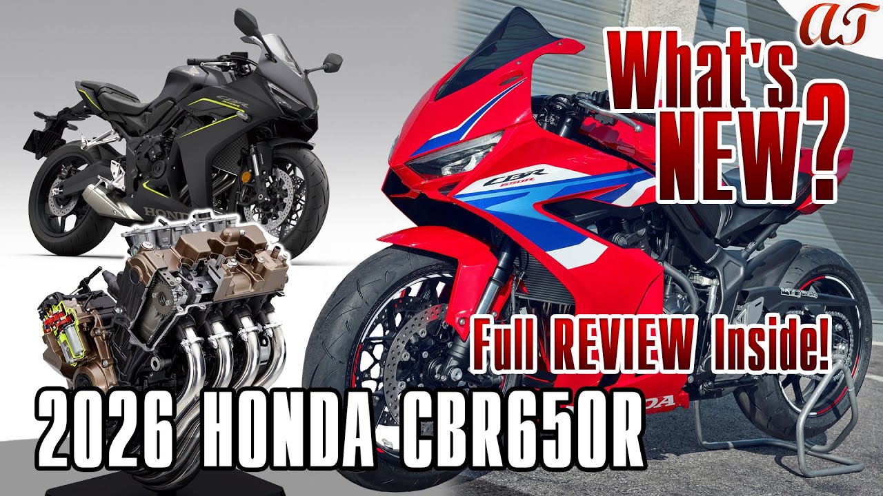 HONDA CBR650R 2026 года * Что нового? Полный обзор внутри! Характеристики, цвета, основные особен...