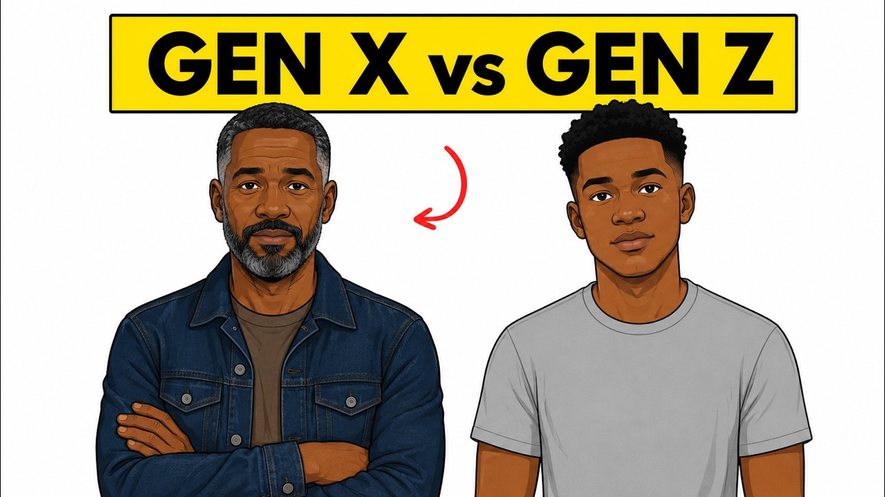 Black Gen X Men vs Black Gen Z Men: The Psychology of Two Different Survivors