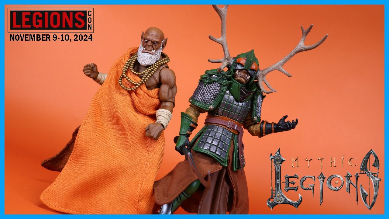 Обзор фигурок Mythic Legions LEGEND OF GASSPPARR THE UNAMUSED и GAWRYCHH THE UNPredictable