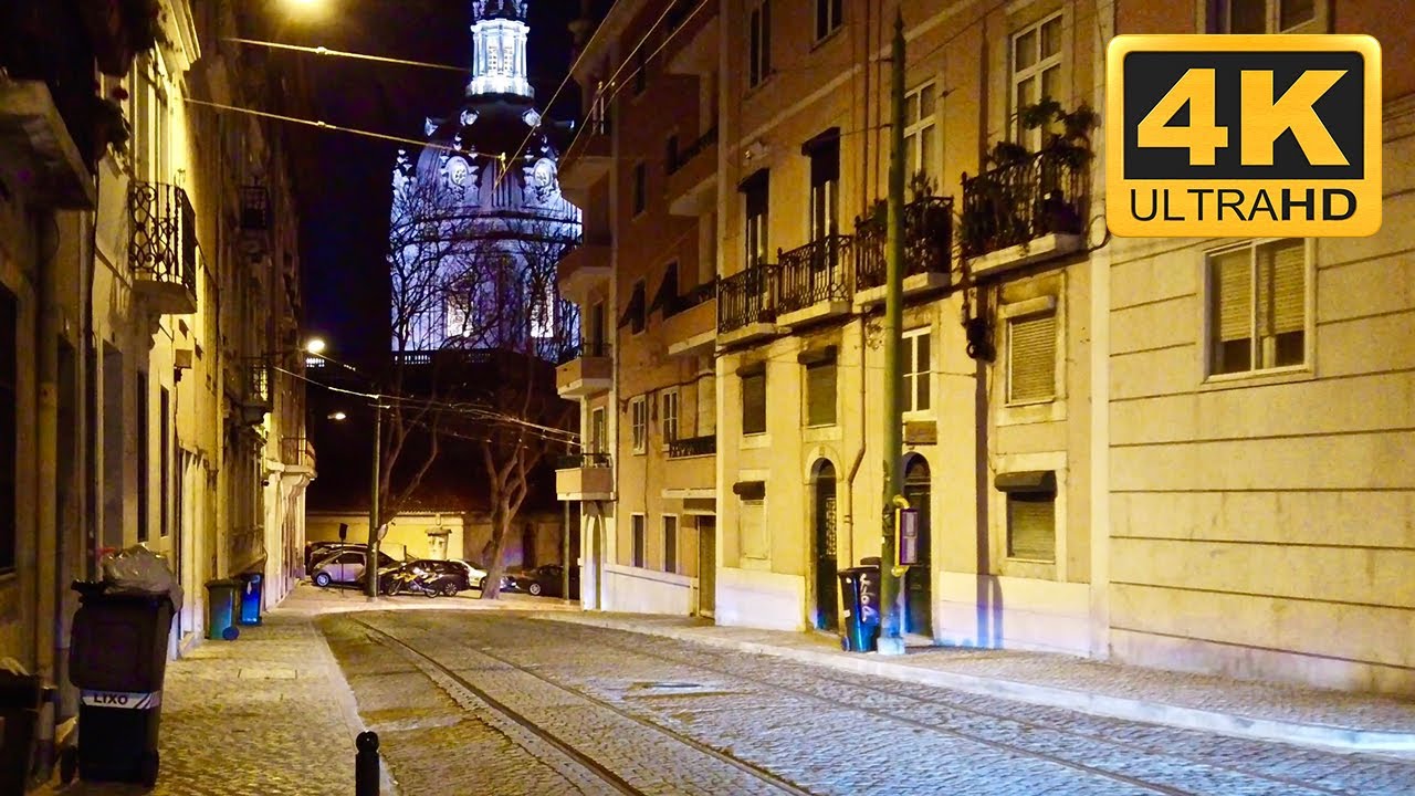 Estrella in Lisbon at night - HDR (Portugal)