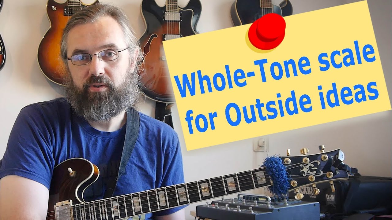 Whole-tone scale for outside playing