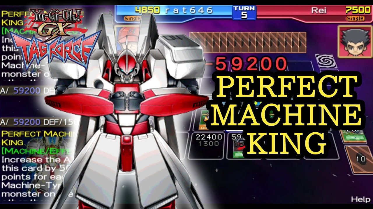 Perfect Machine King vs. Rei [ Yugioh GX Tag Force 1 ]