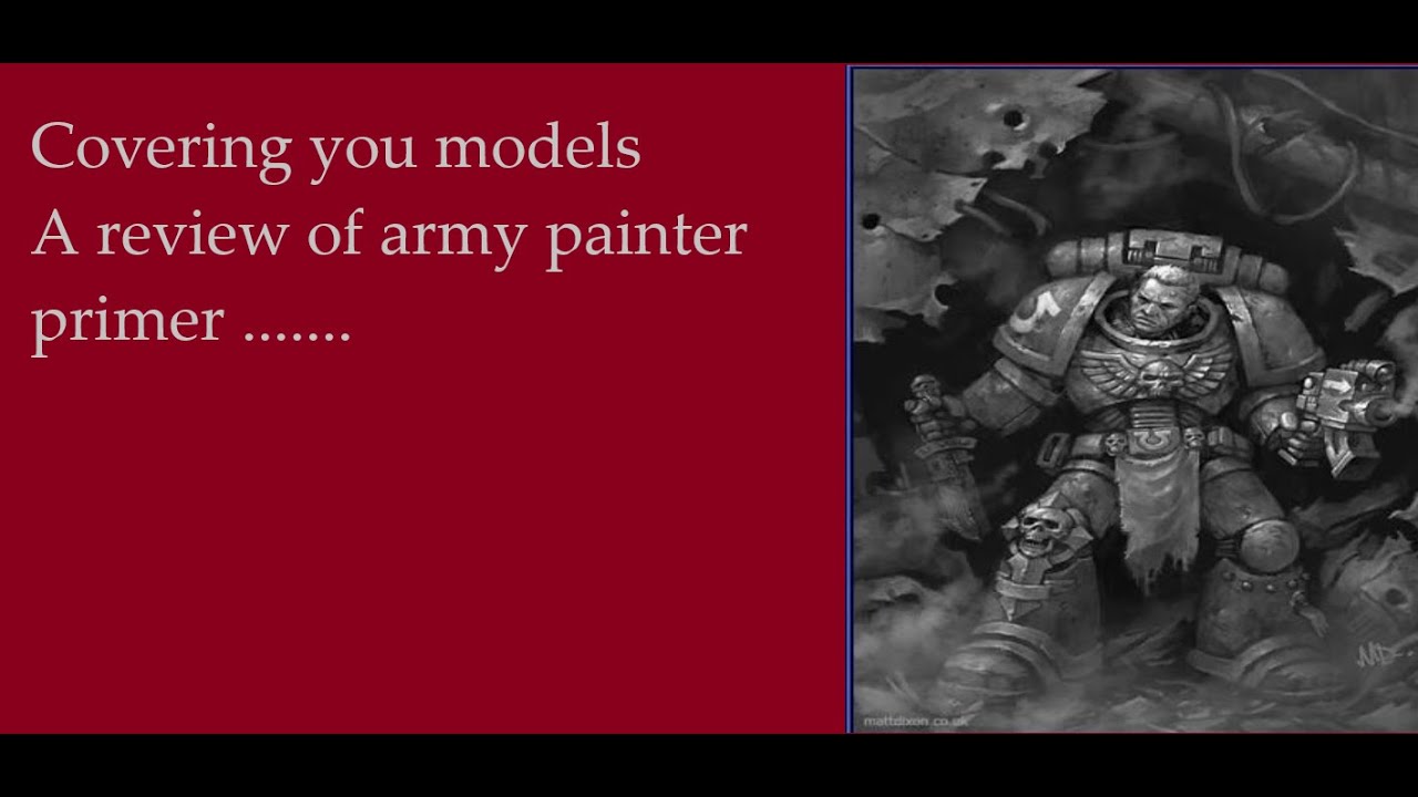 Army Painter Air Series Gray Primer- Review and comparison