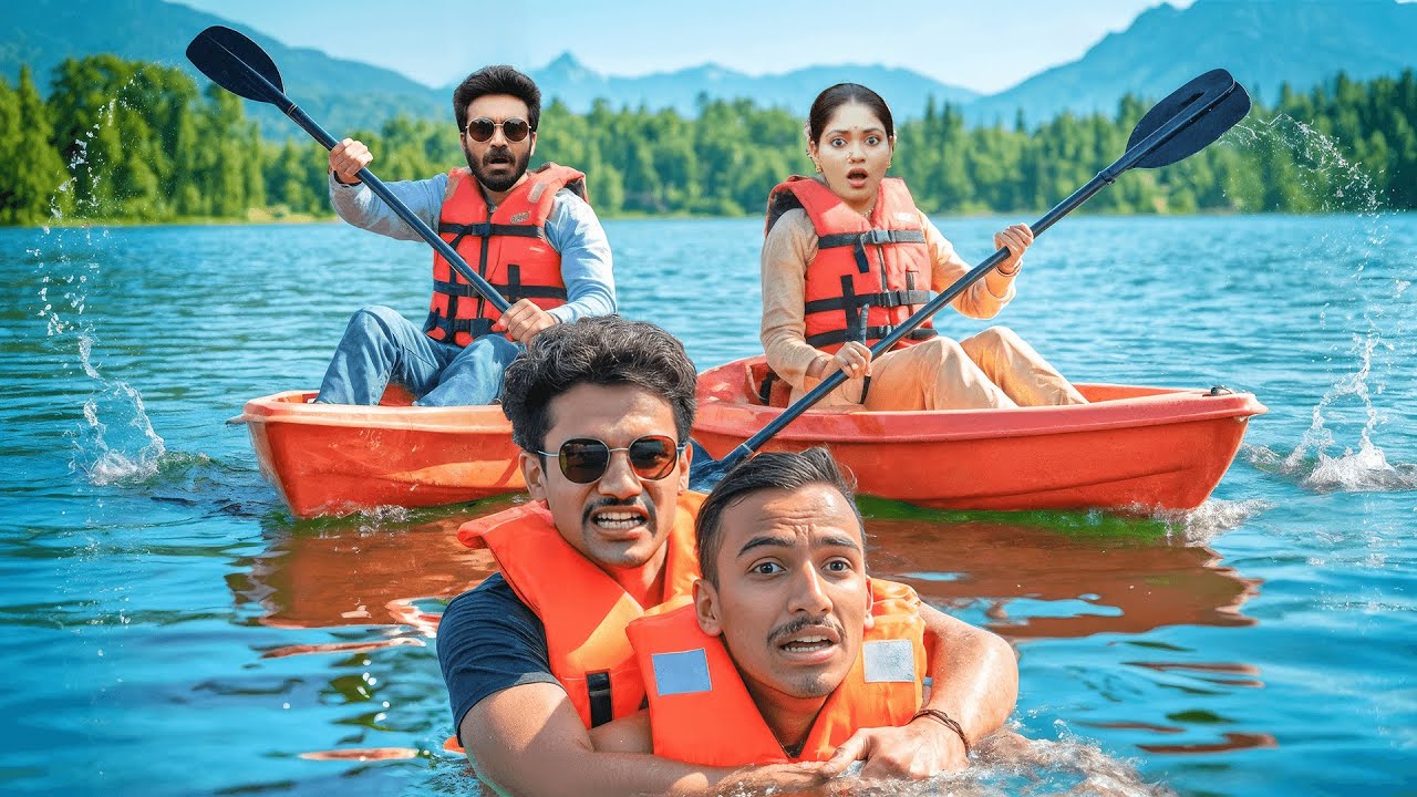 Sumit fell in river, full lafada |  @suraj._.dramajunior  |@kalyani_soudi @SumitSankoji