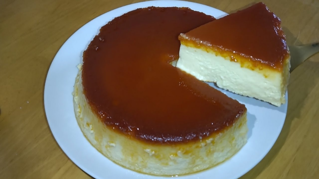 No bake 4 ingredients only Bread pudding Lecheflan