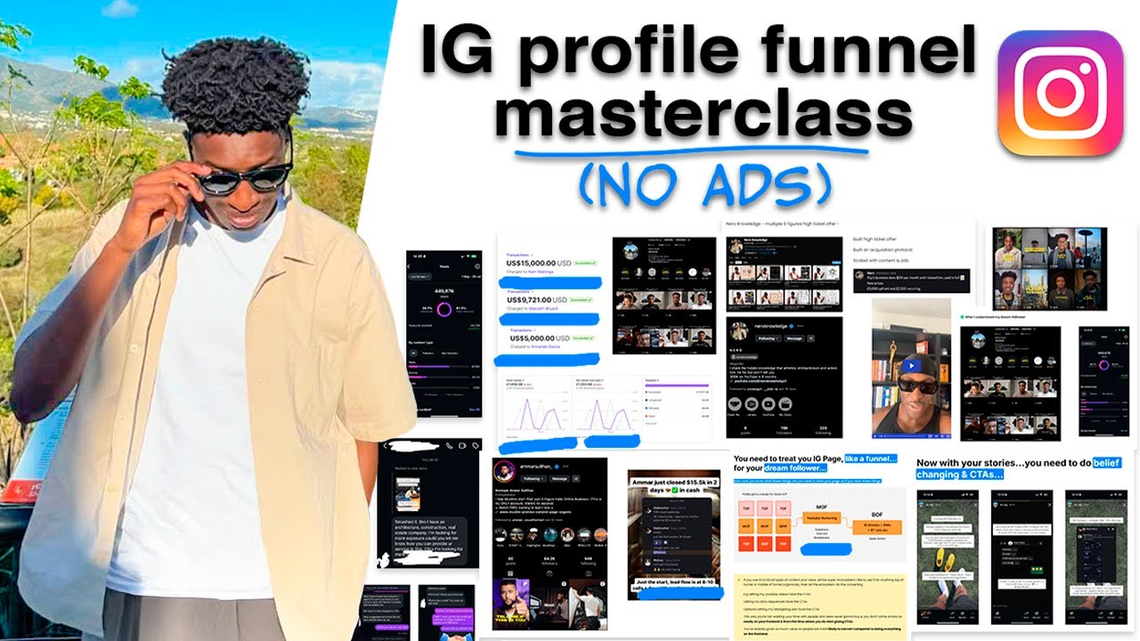 How I Get $8k Clients Weekly With This IG Profile Funnel (No Ads)