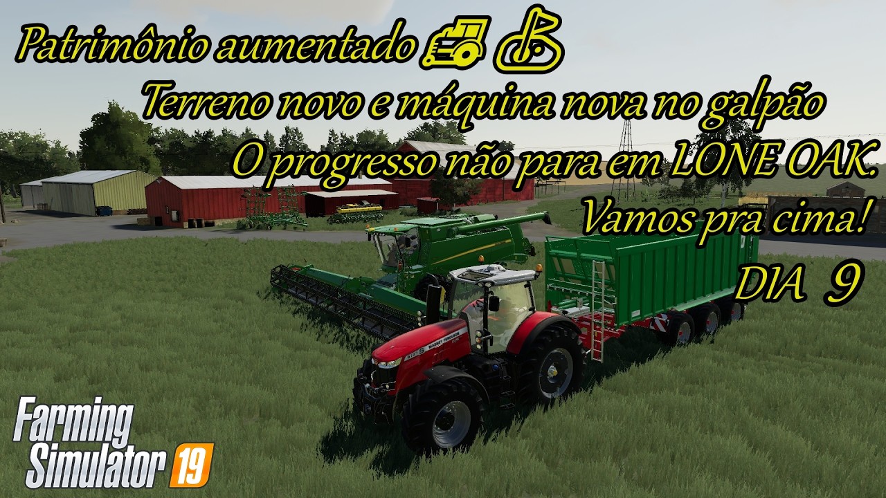 O DESAFIO COMEÇA: SOBREVIVENDO EM LONE OAK  #Ep.9   FS19   #SHORTS