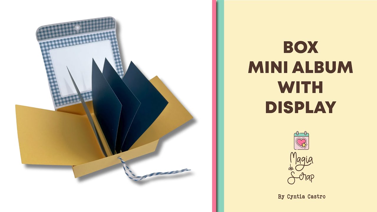 Box mini album wtih display
