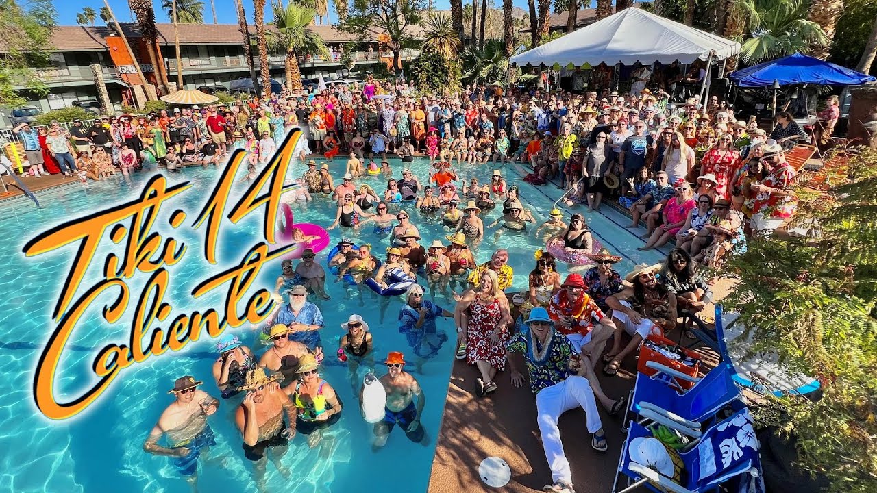 TIKI CALIENTE 2023 at the Caliente Tropics Resort in Palm Springs, CA!