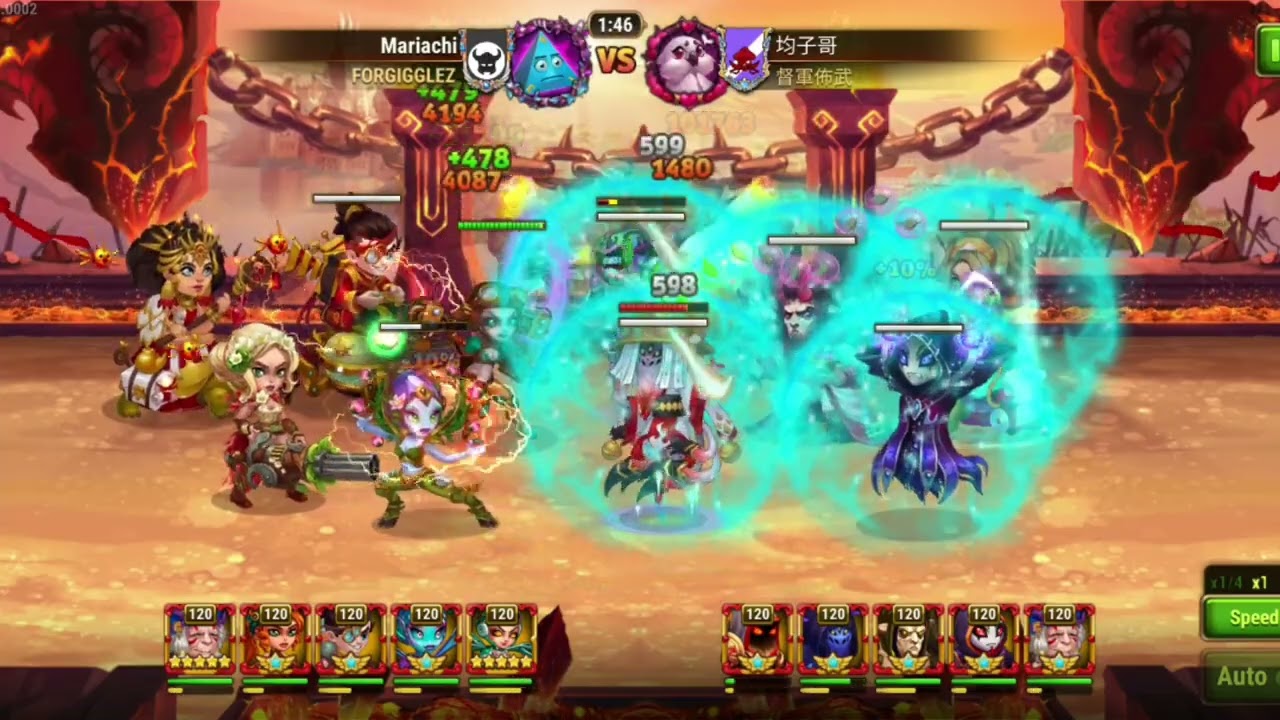 Nebula Tank? Way of Progress vs Karkh, Amira and Twins #herowarsgameplay #herowarsmobile #herowars