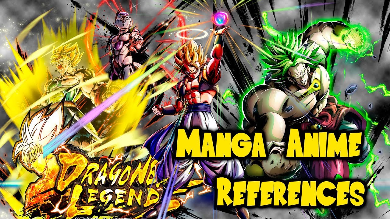 DB Legends DBS Broly Movie Manga Anime References Special