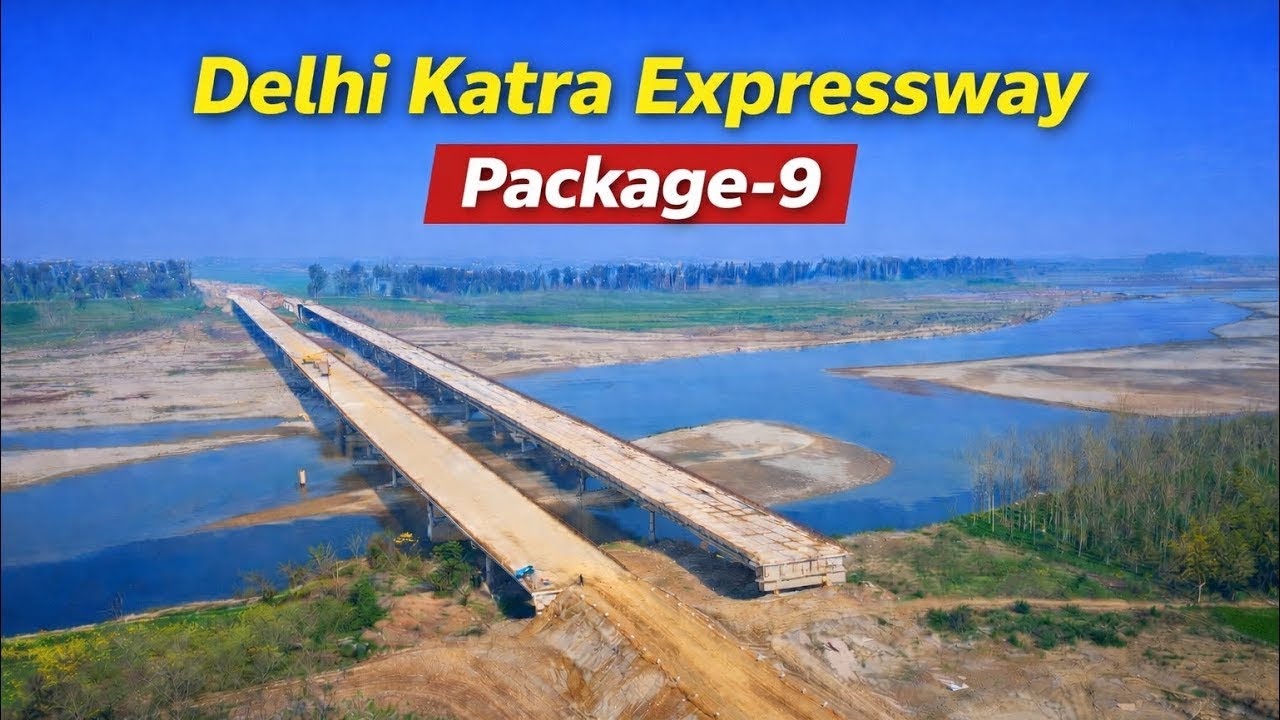Delhi Amritsar Katra Expressway Package 9 | Good Progress 