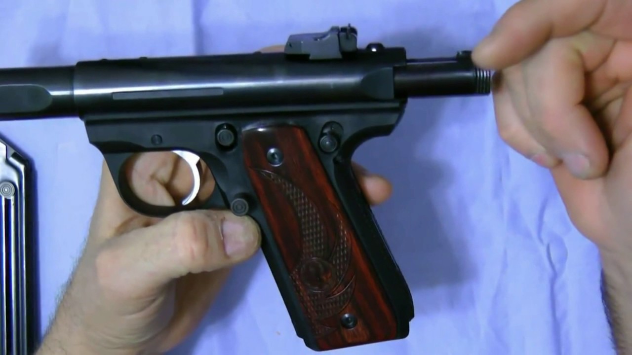 Ruger mark III 22 45 Mods I made