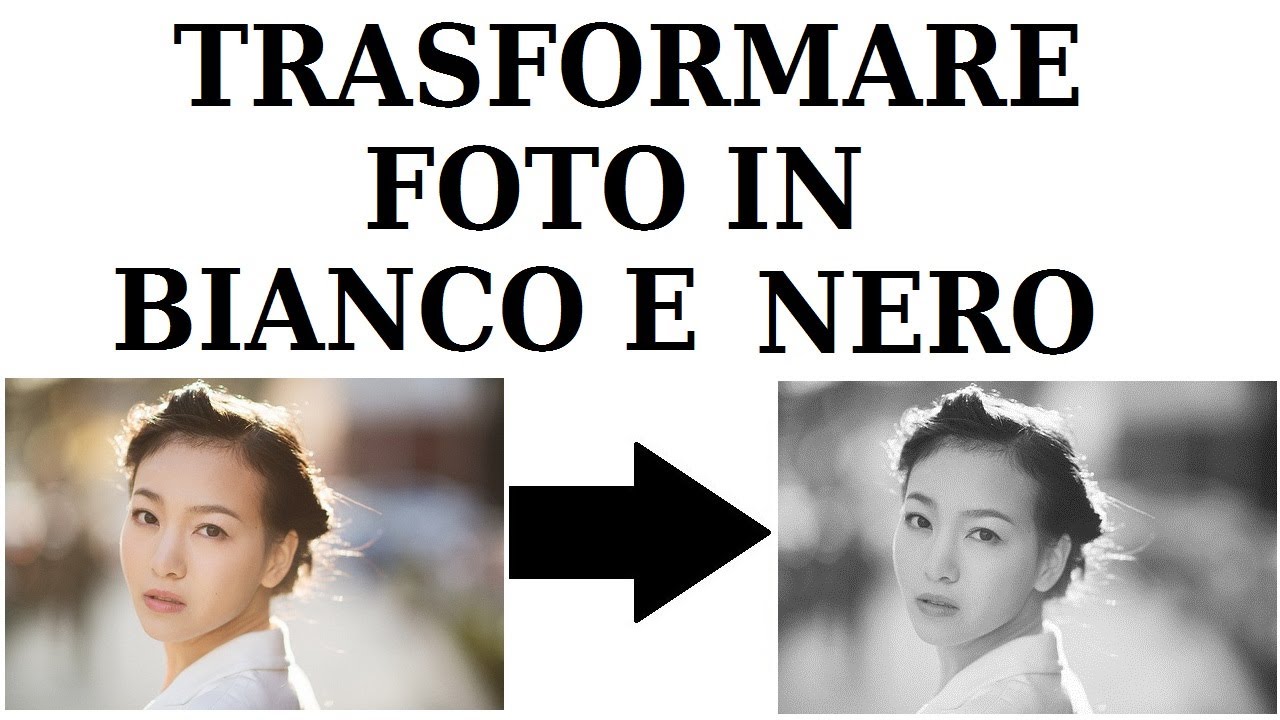 come trasformare foto in bianco e nero da pc online senza programmi foto da colori a bianco e neor