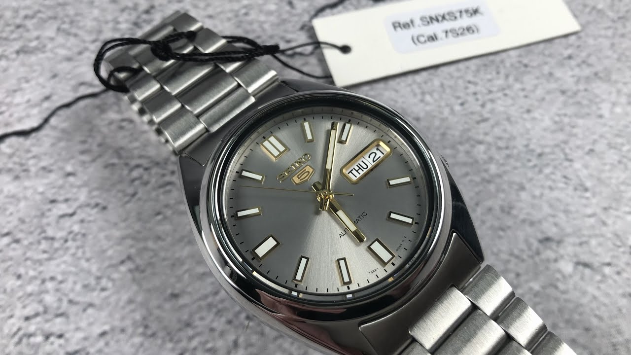 Seiko 5 SNXS75 Unboxing