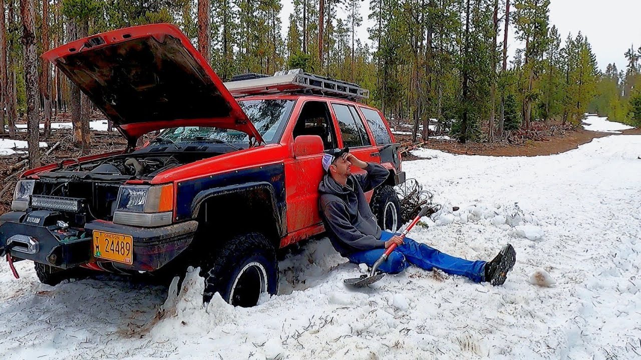 I screwed up big time.  Broken and stuck alone in the mountains