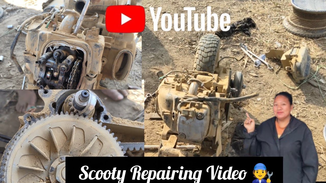 Scooty Repairing Video || 🔧🧑‍🔧