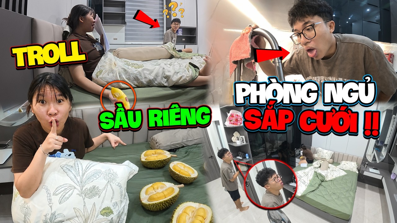 Thuỳ Anh Troll Sầu Ri&ecirc;ng Trong Ph&ograve;ng Ngủ Sắp Cưới Xem Phản Ứng Của Chồng V&agrave; C&aacute;i Kết Đắng L&ograve;ng !!