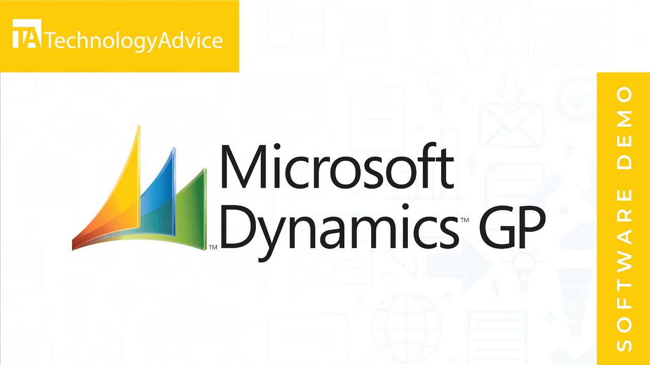 Демонстрация Microsoft Dynamics GP