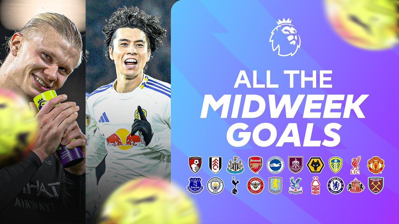 EVERY Midweek Goal | Matchweek 14 | 2025/26 Premier League Highlights