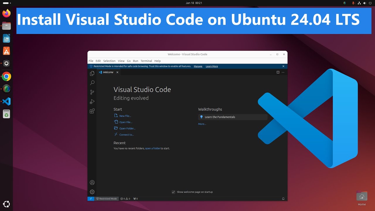 How to install Visual Studio Code (VS Code) on Ubuntu 24.04 LTS [2025]