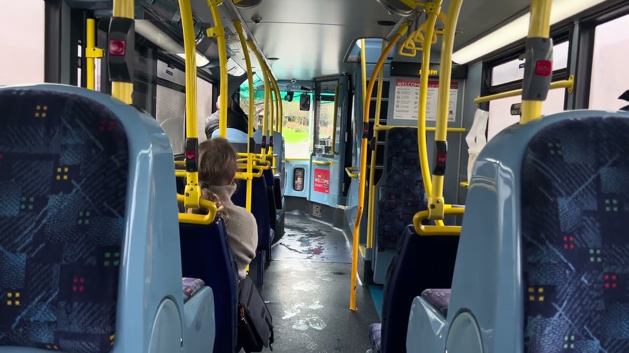 Onboard Go-Ahead London E196-SN61BJZ on Rail Replacement from Battle to West St Leonards