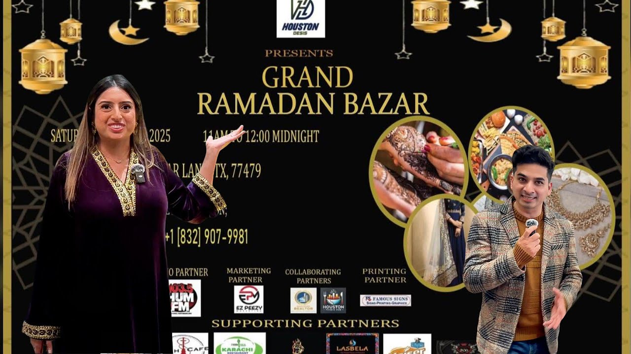 Exploring Grand Ramadan Bazaar at Marriott Sugar Land | Eid Shopping