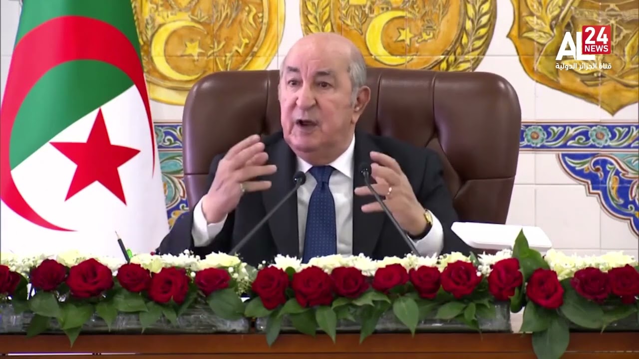 الرئيس الجزائري عبد المجيد تبون: 