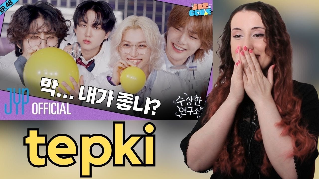 SKZ CODE B&ouml;l&uuml;m 48 Tepki | KPOP TEPKİ | KPOP REACTION | 수상한 연구소 (Suspicious Lab) #2｜[SKZ CODE] Ep.48