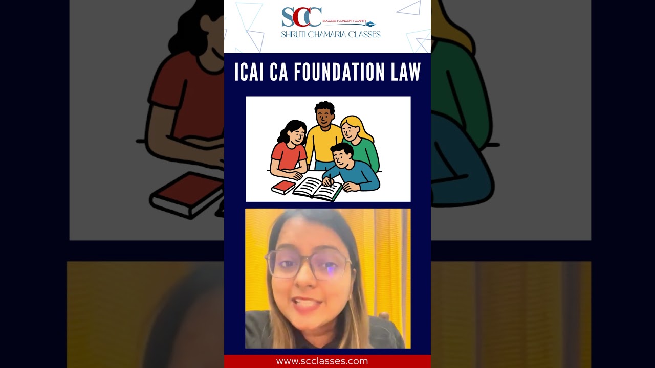 ICAI CA Foundation Law ⚖️| Special Live Session | Jan 2026 | Shruti Chamaria Classes🎯