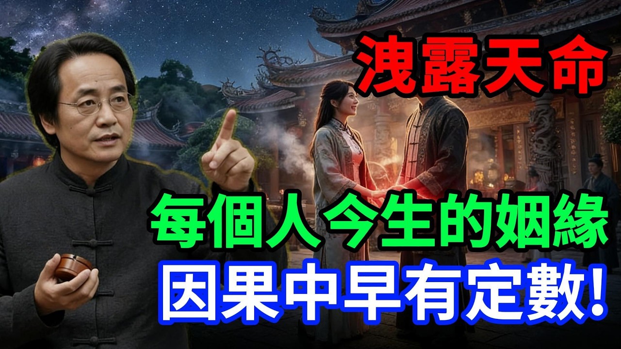 2.倪海廈：今生的姻緣，因果早有定數！揭秘「夫妻債」的真相，化解命中孽緣！#倪海廈 #因果 #夫妻關係 #心靈暖流 #易經 #情感 #國學智慧 #命理 #前世今生 #業力 #婚姻