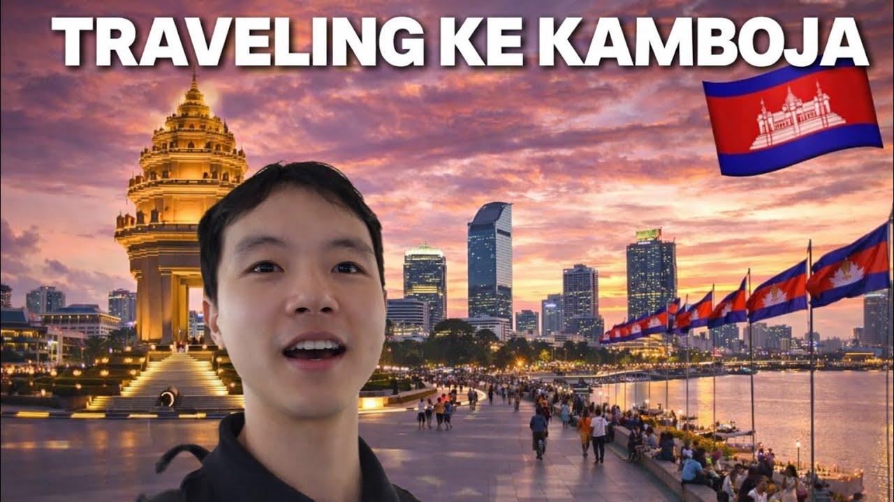 🇰🇭Apakah Suasana Kamboja Semenakutkan Itu? Perjalanan Tiba di Kamboja!