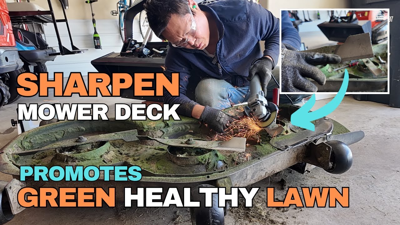 How to Sharpen Mower Blade | Husqvarna Model # YTH2348