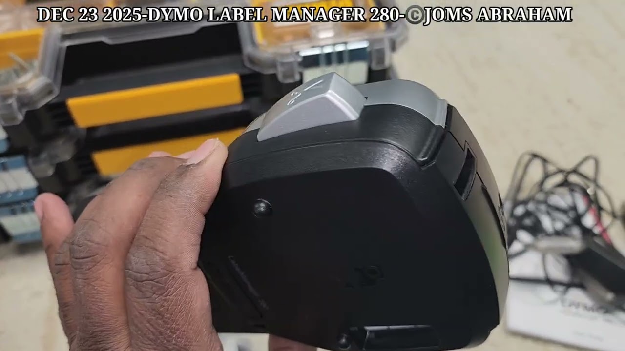 DEC 23 2025-DYMO LABEL MANAGER 280-©️JOMS ABRAHAM 