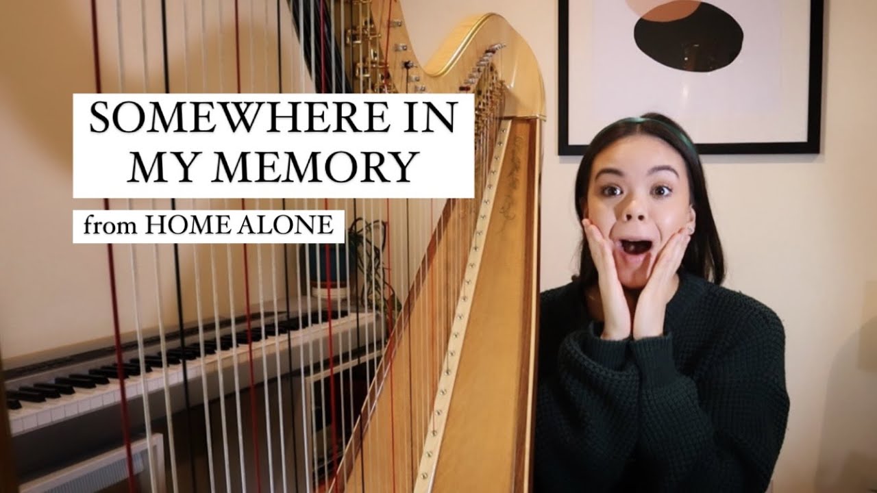Somewhere In My Memory - Home Alone (Harp Cover)