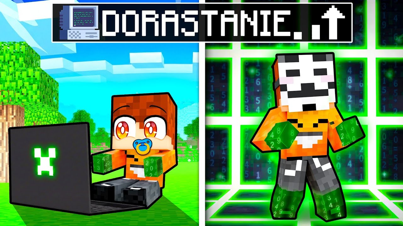 DORASTAM jako HACKER w Minecraft!