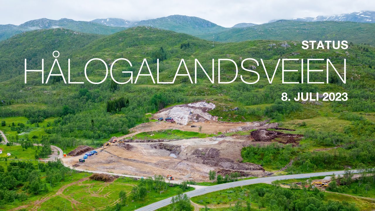 Status Hålogalandsveien, 8. juli 2023