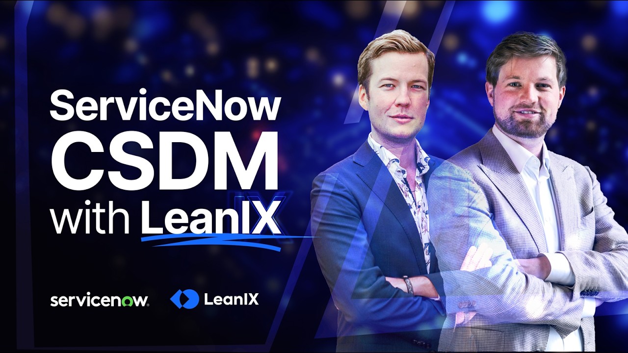 ServiceNow CSDM with LeanIX